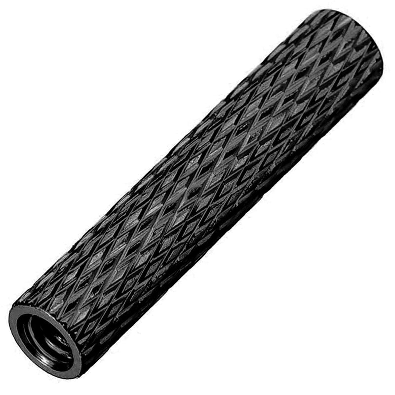 100Pcs M3X10 OD=5mm Aluminum Knurled Standoffs for RC/Drone/Quadcopter/FPV/Racing Car/Simracing/Mechanical Accessories Model Parts (Knurled Standoff 10mm,Black,100)