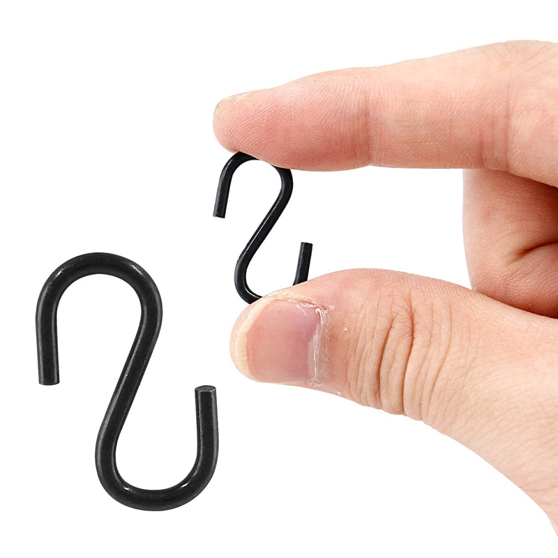 Metal Small S Hook 60 0.98” Length, 2mm Thickness
