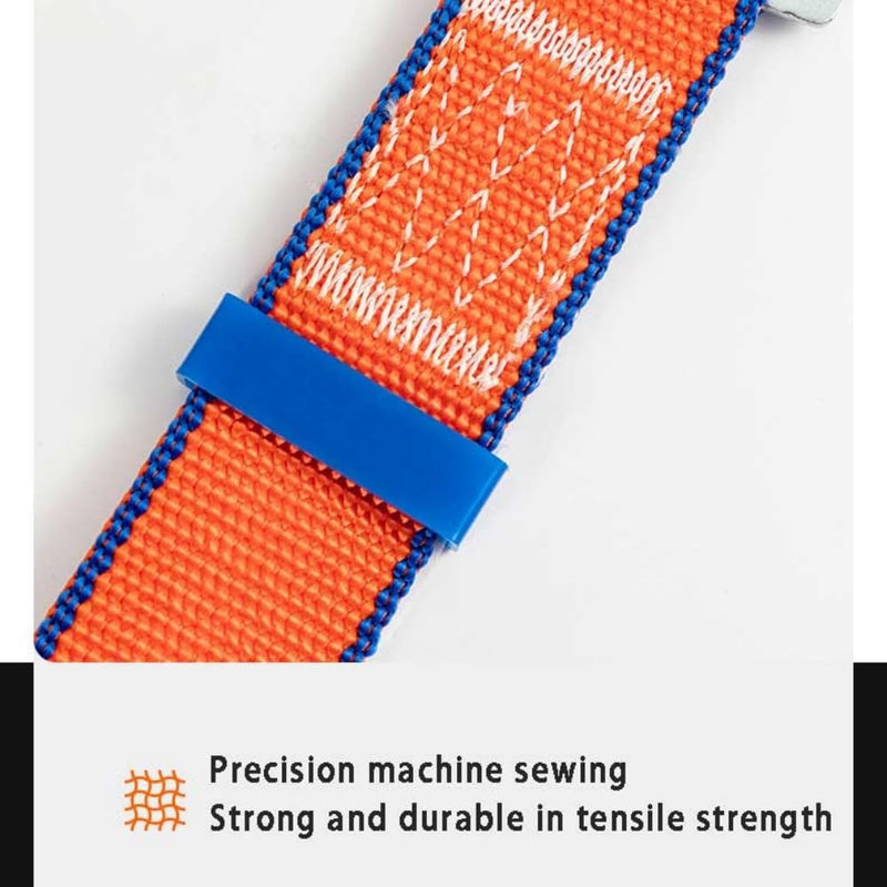 Trsmima Safety Belt with Adjustable Lanyard and Updated Waist Pad - Tree Climbing Belt Harness - Safety Lanyard Fall Protection- Fall Arrest Kite Climbing Lanyard,Ladder Safety Harness