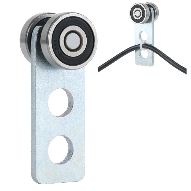 2Wheel Trolley Assembly Rollers.Bearing Trolley Assembly.The top of The Trolley has Room for Set Screws, Allowing The use of a 1-5/8" high Strut Channel to Save on Construction Costs. E-2Wheel Trolley 2pcs