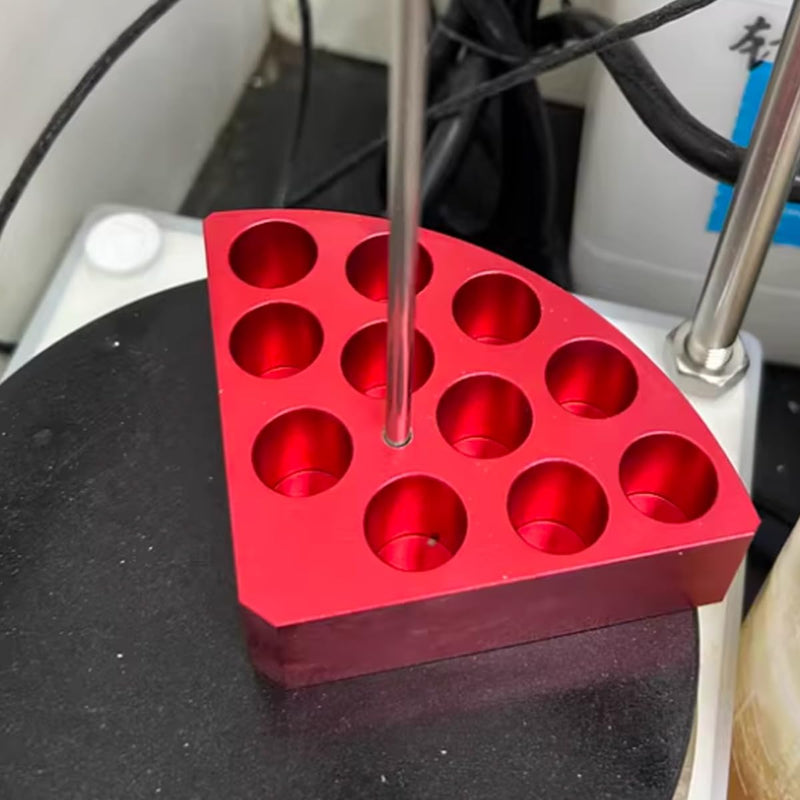 Sample Bottle Heating Equipment, Tube Synchronous Reaction Heating Module, Aluminum Dry Bath Heating Block (20ml-1/4 Module) 20ml-1/4 Module