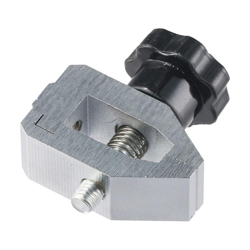 Push-Pull Force Fixture SJJ-01 Flexible 500N Stainless Steel Jaw Clamp High Hardness Silver Thrust Tension Meter Clamp for Tensile Force Tester