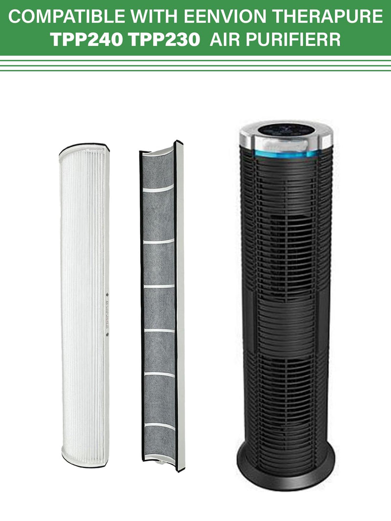 TPP240F Replacement Filter Compatible with Envion Therapure TPP240, 2-Pack