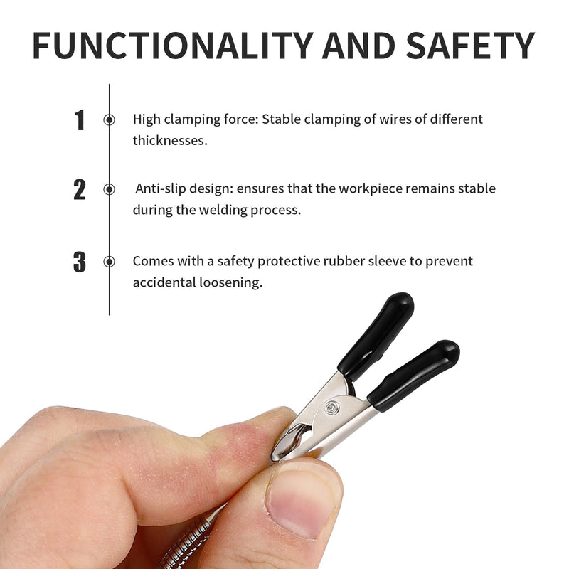 2 PACK Soldering Helping Hands Clamps - Wire Holder for Soldering in Field, Convenient and Sturdy Soldering Holder