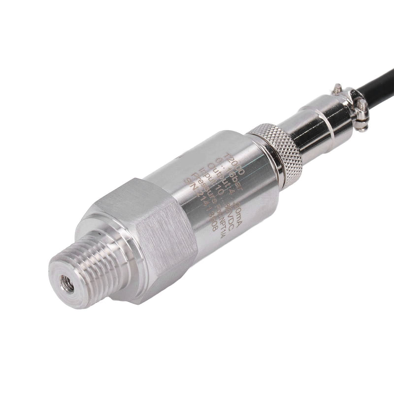 Pressure Transducer,Pressure Transmitters,Pressure Sensor Sender Universal 0‑16bar Accurate NPT1/4 4‑20mA Output,Pressure Transducer Sender Sensor