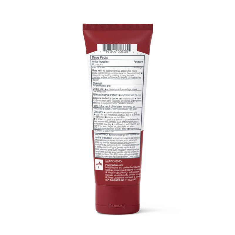Medline Remedy Clinical Antifungal Cream, 4 FL OZ, 1 EA