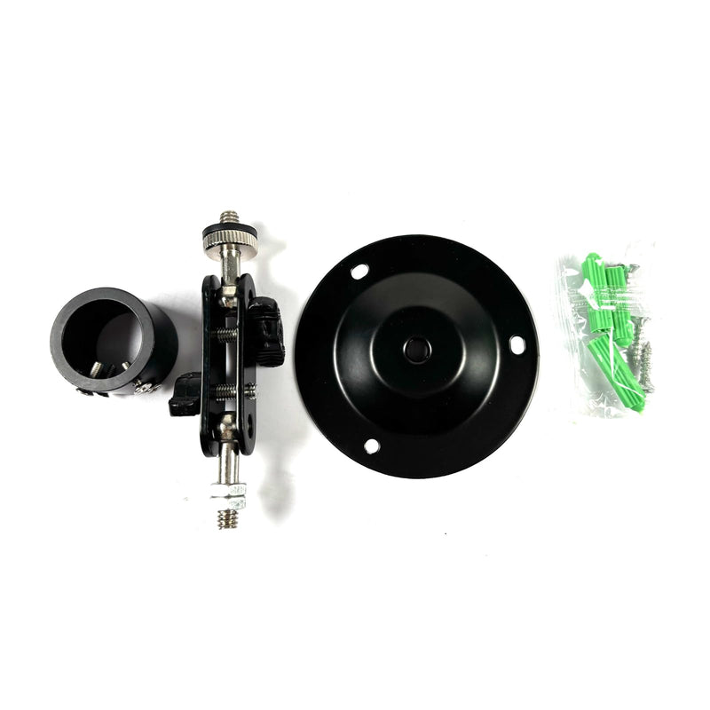Laser Module Bracket 360-Degree Adjustable Positioning Bracket 22mm (4-Pack) - Black Alumina 22mm-4pack