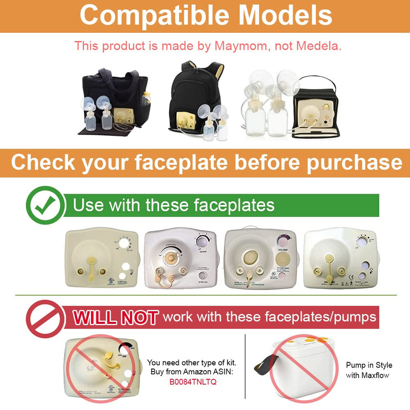 Pump in Style Tubing (Two Tubes), 2 Valves and 2 Membranes for Medela Pump in Style Advanced Breast Pump Released After Jul 2006. Replace Medela Tubing, Medela Membrane, and Medela Valve 6 Piece Set