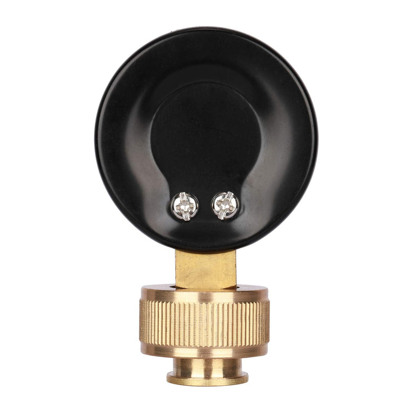 MEASUREMAN 2" Water Pressure Test Gauge, 3/4" Female Hose Thread, 0-200 psi/kpa with Maximum Pressure Memory