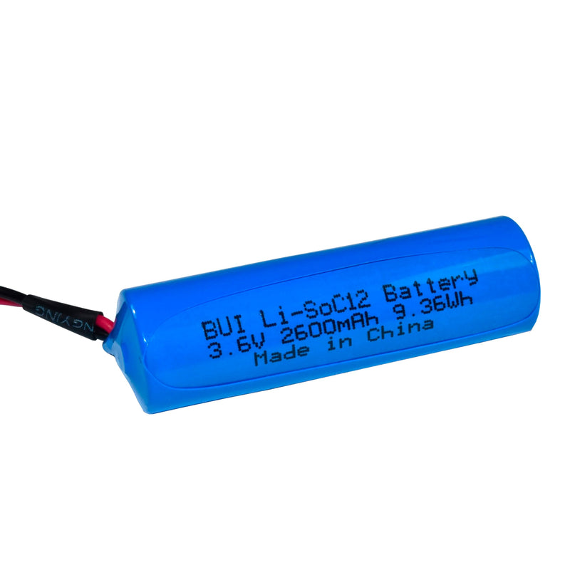 HQRP Lithium Battery Compatible with Mitsubishi CR1, CR2, CR2A, CR3, M500, M600 Series Robot Contoller ER6V 14500BA-CNC BS0BI BKO-NC2157H01 Industrial Robot RP-1AH RP-3AH RP-5AH