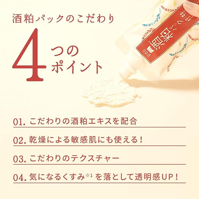 Wafood Made Sake Lees Rinse Pack, Made in Japan - NewNest Australia