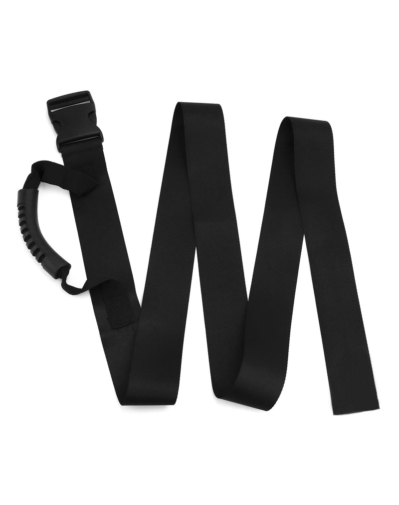 QWORK Carrying Strap with Handle, 2 Pack Heavy Duty Ordinary Luggage Lashing Strap Holder for Safe Moving and Lifting and Carrying of Heavy Cases, Groceries, Luggage