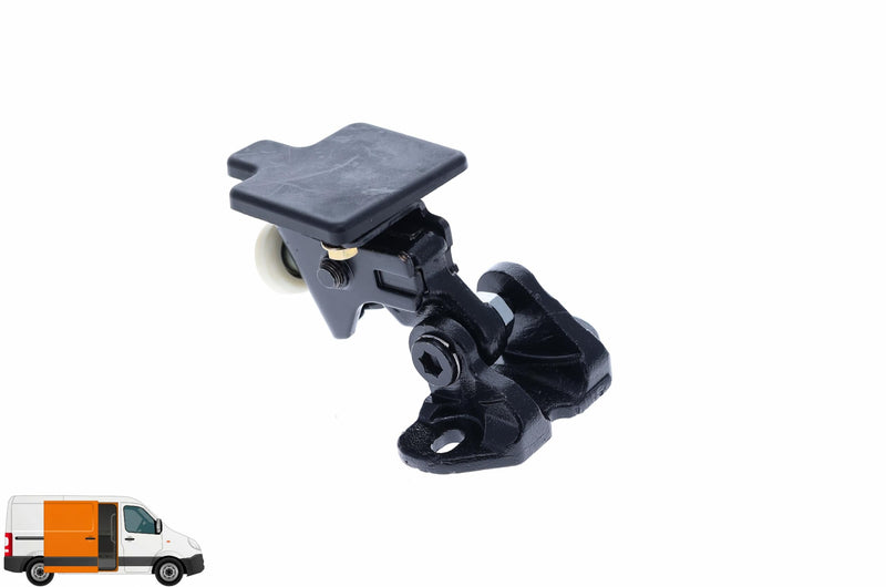 PT Auto Warehouse DH-CH6007C-MR: Sliding Door Hinge Roller Center, Right Passenger Side - Compatible with Selected Ram ProMaster