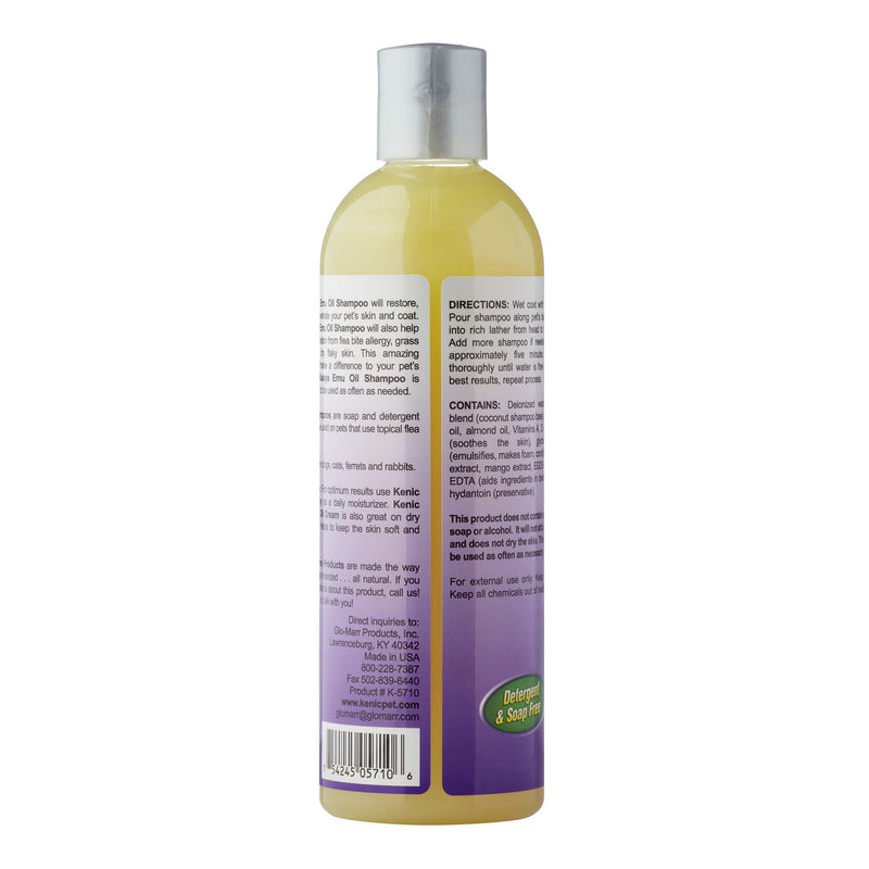 Kenic Kalaya Ultra Moisturizing & Restorative Emu Oil Pet Shampoo- Soap & Paraben Free- Made in USA- for Dogs and Cats - PawsPlanet Australia