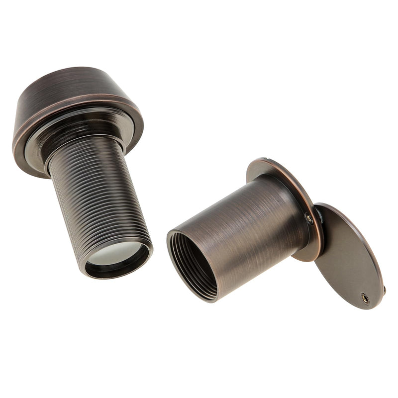 Door Viewer Peephole, Solid Brass 220-Degree Peephole for 1-3/8" to 2-23/64" Doors, Front Door Peephole with Heavy Duty Rotating Privacy Cover (Oil Rubbed Bronze) Oil Rubbed Bronze