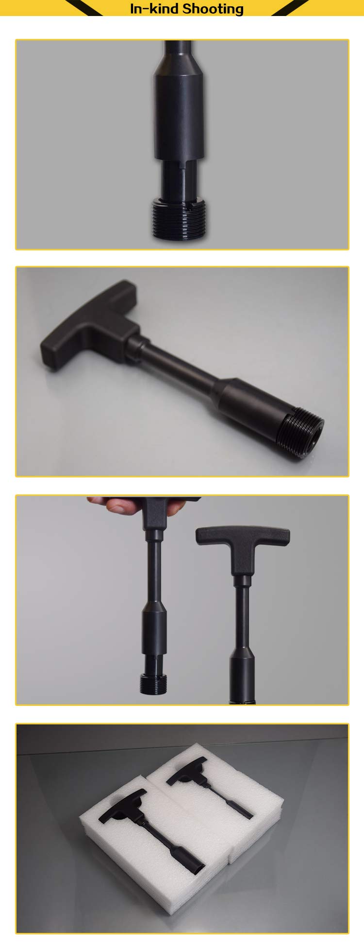 SFX HSK63 Coolant Tube Wrench Key, 40CrMo