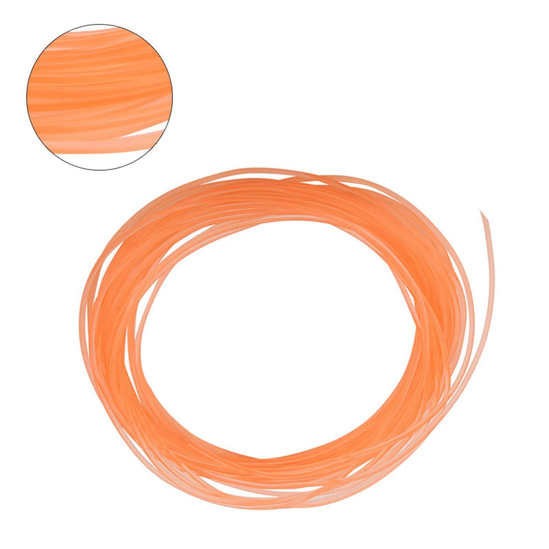 High Performance Urethane Round Belting, Orange PU Round Belt, Polyurethane Round Belt for Drive (4mm*10m) 4mm*10m