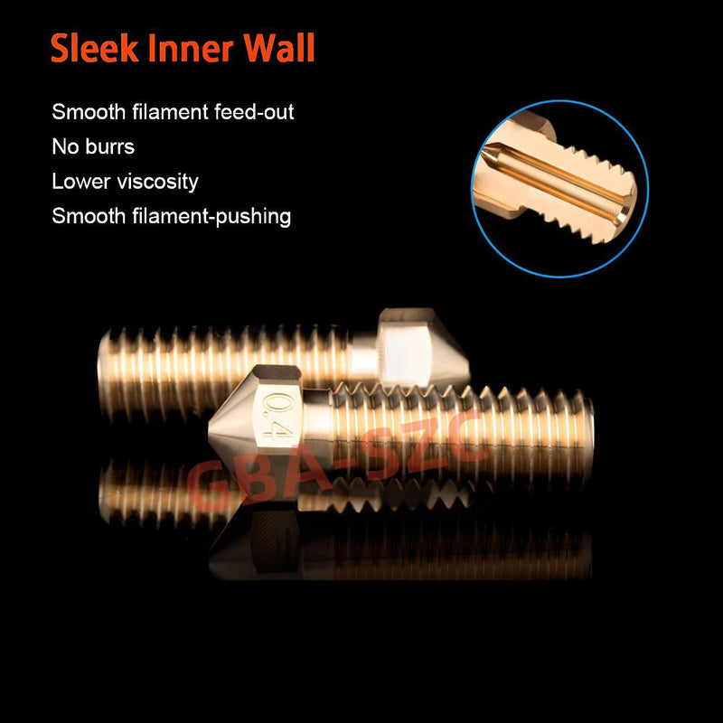 Kobra Max All Metal Hotend V2.0 Upgrade 24V 40W Kit,Bi-Metal Heatbreak,Heater Block,Brass Nozzle 0.4mm for Vyper,Kobra Max,Kobra Plus 3D Printer Volcano V5 J-Head Hotend. Vyper Hotend Vyper-24V Kit
