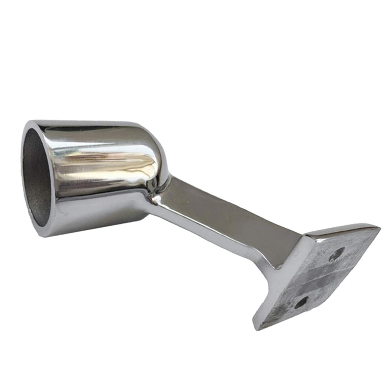 NRC&XRC Marine Boat Yacht Heavy Dudy 316 SS High Leg Hand Rail 60 Degree End Stanchion for Pipe 7/8 Inch (22mm) 7/8 in