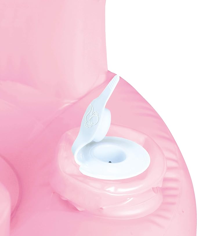 Smart Start Sit Back Bath Chair Bath Sofa Pump Up with Headrest, Pink 1 pc (x1) - NewNest Australia