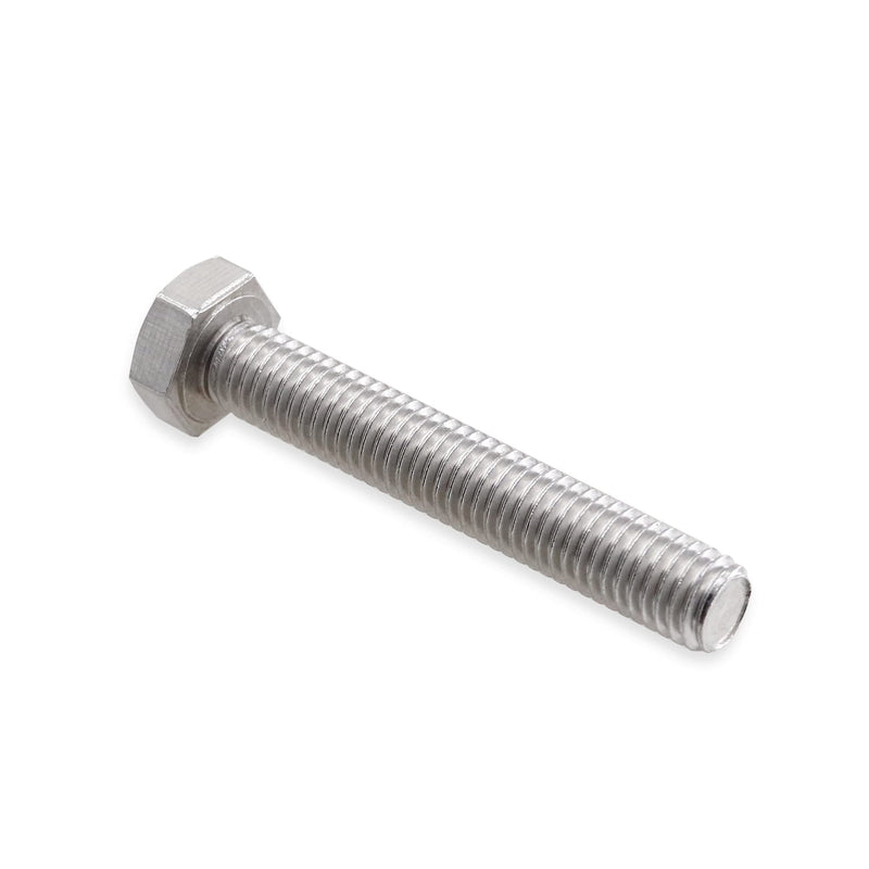 M8 Hex Head Bolt Screw, M8-1.25 x 60mm Stainless Steel 18-8 304 A2-70 Fully Threaded Hex Bolts 5pcs M8x60mm