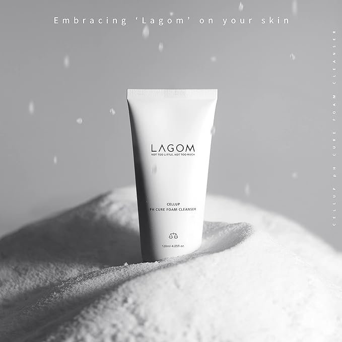 LAGOM pH Balancing Foam Cleanser, 4.2 fl oz (120 ml) (Makeup Remover, Facial Cleanser, Genuine Japanese Product) Cleansing Fruit - NewNest Australia