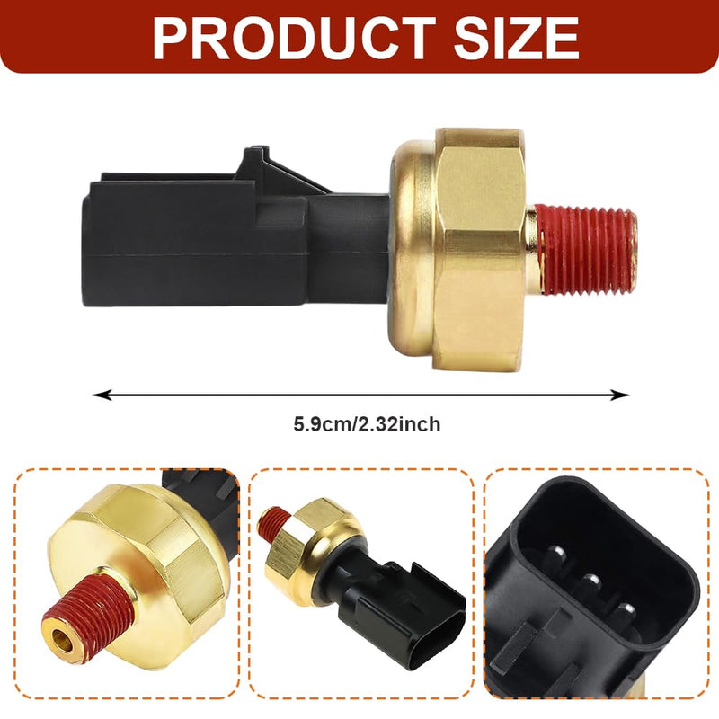 Engine Oil Pressure Sensor Sender Switch, Oil Sending Unit, Automotive Replacement Transmission Pressure Switch, Car Accessories for Chrysler Dodge Jeep Ram, Replace OEM#5149064AA 5149062AA