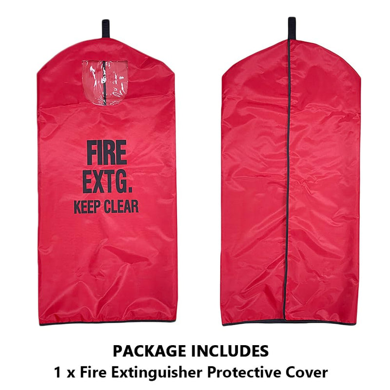 Fire Extinguisher Cover, Heavy Duty Fire Protective Sleeve from scuffs & scratches Accessories, 17"Wx22"L,1 Pcs (5-13LB) 5-13LB