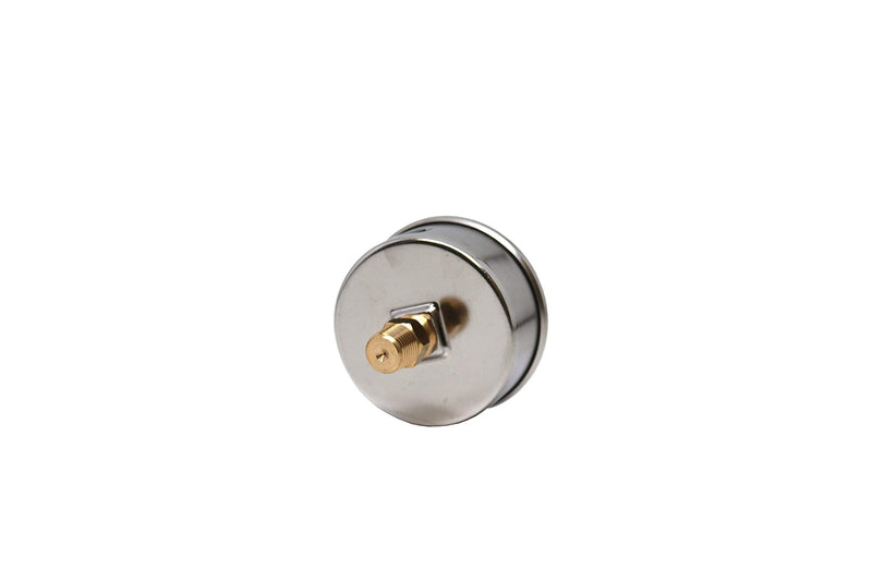 Valley Industries 41 Series 2.5" 2000 PSI Pressure Gauge - Stainless Steel, 1/4" NPT Brass Back Mount, Glycerin Filled