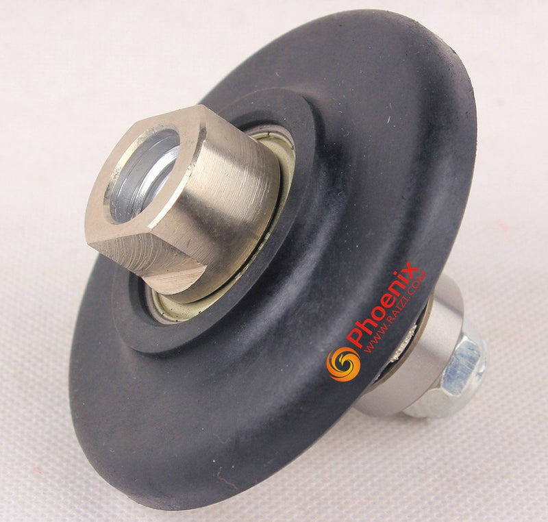 3/4 inch Demi Bullnose Half Bullnose Roundover Diamond Hand Profiler/Router Bits for Granite Concrete Marble Countertop Edge(B20) 3/4"(B20)
