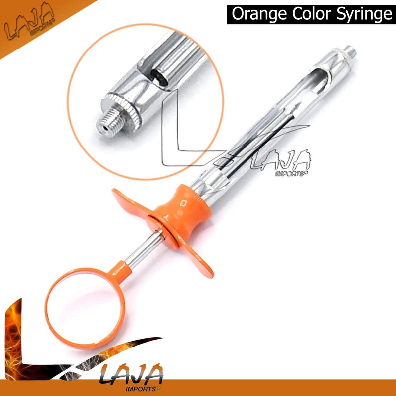 Dental Syringe 1.8Ml Set Of 7 Stainless Steel Dental Instrument (Mix Color ) for Educational Use