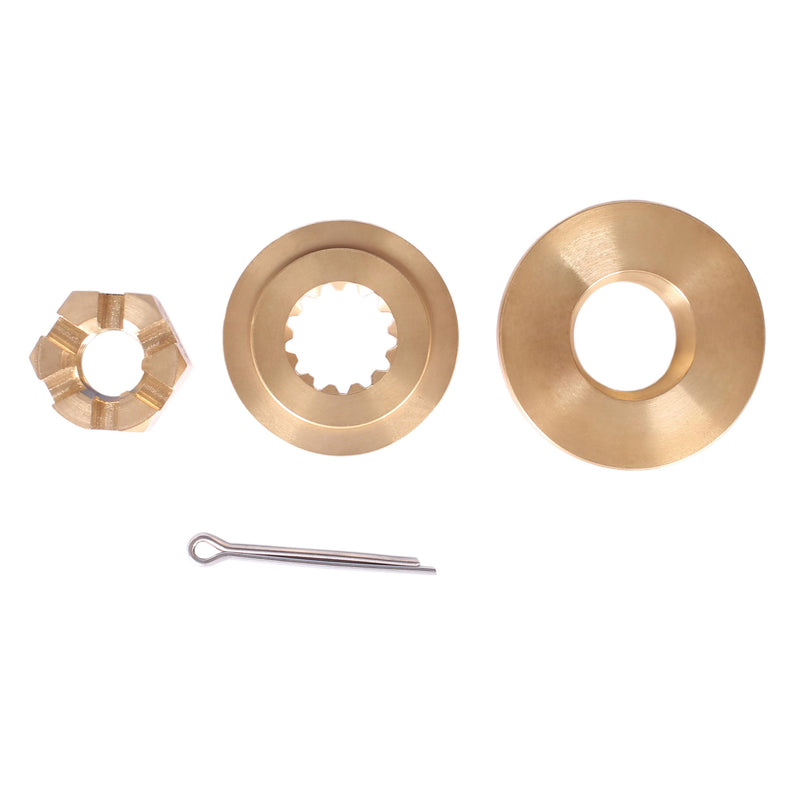 Boat Engine 0320305 778002 18-4230 Thrust Bushing, 0315810 777991 18-4228 Washer Spacer, 0314503 18-3705 Prop Nut, 0314502 Cotter Pin for Evinrude Johnson OMC BRP 35HP-75HP Propeller Hardware Kit