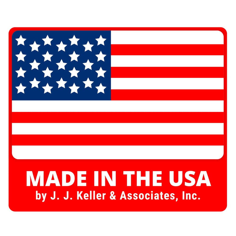 Division 5.1 Oxidizer Placard, Worded 25-pk. - 10.75" x 10.75" Removable Self Adhesive Economy Vinyl for Short-Term Applications, DOT Hazmat Compliant, J. J. Keller & Associates, Inc.