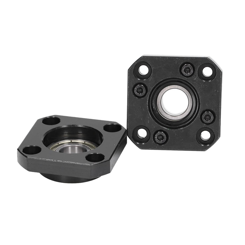 FK15 FF15 Ball Screw End Support, C7 Precision Ballscrew Bearing End Block Set Kit for SFU2005 SFU2010 Accuracy Versatile Use for CNC & Automation Equipment
