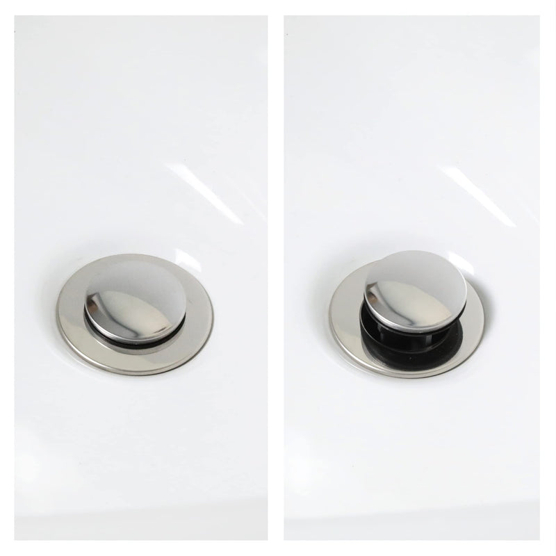 Bathroom Sink Pop-up Stopper Replacement for Lavatory Pop-up Drain Assembly, Chrome, 11041