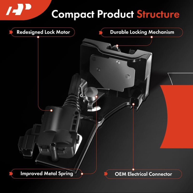 A-Premium Liftgate Actuator Tailgate Latch Compatible with 2009-2012 Ford Escape & 2009-2011 Mercury Mariner & 2008-2011 Mazda Tribute, Rear Hatch Actuator 9L8Z-7843150-B, 9L8Z7843150B