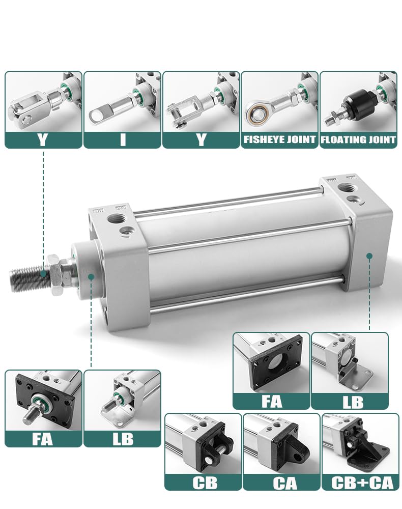 SC/MAL FE25 Cylinder Fish-Eye Joint Joint Bearing Internal Tooth Universal Joint Ball Head Connecting Rod FE 25