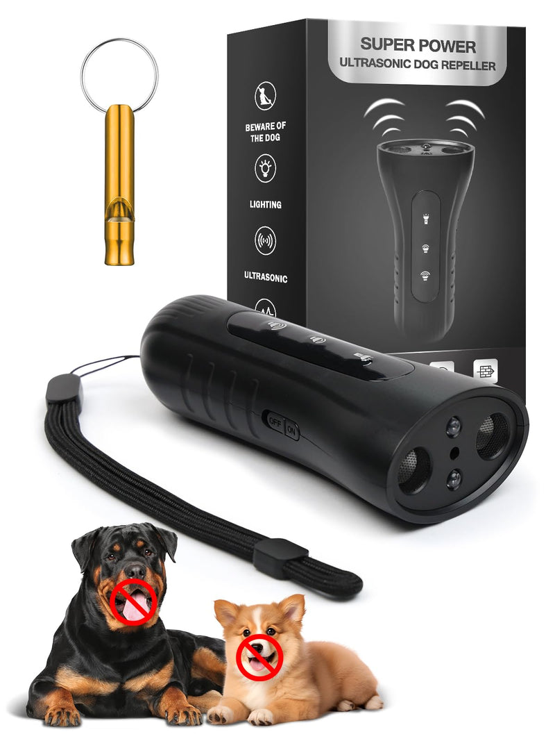 Ultrasonic Dog Bark Deterrent Devices for Own or Neighbor's Dog, 35FT Range Anti Barking Device for Dogs Safe & Effective Stop Barking Dog Training Devices, Portable Bark Guard for Dogs Indoor Outdoor