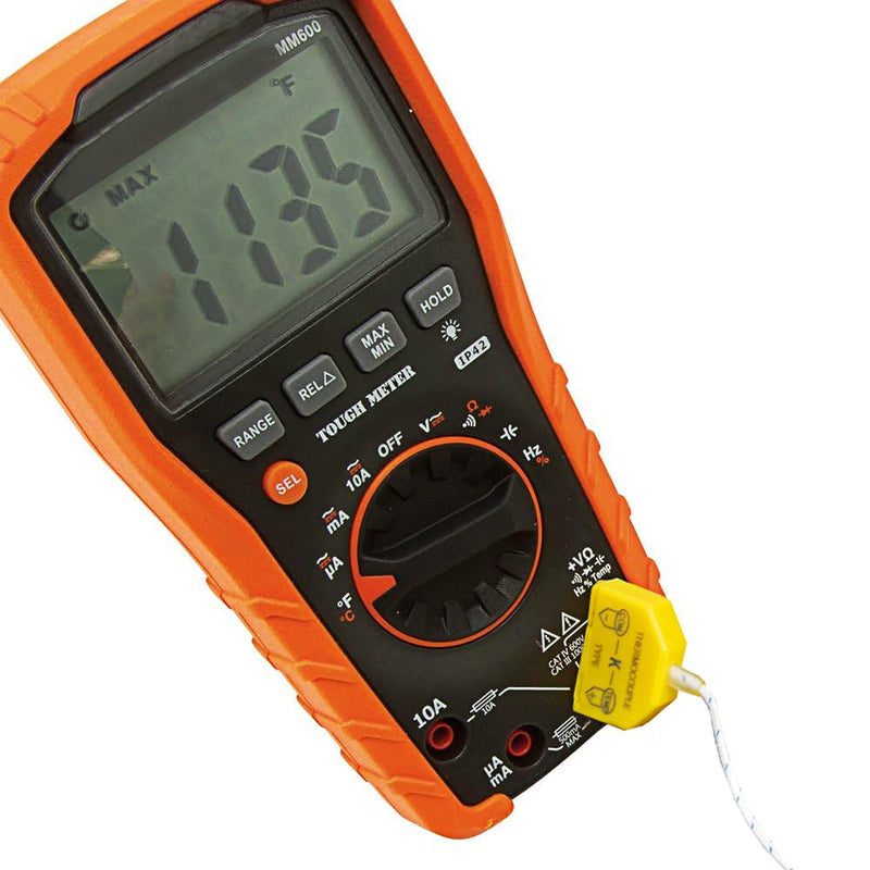 69028 Replacement Thermocouple,Compatible with Klein Tools multimeters and clamp Meters Banana Type Plugs