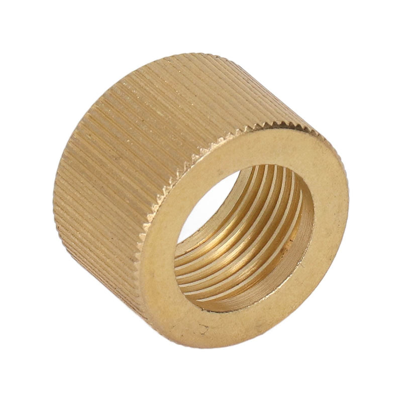 Sandblasting Gun Nozzle Lock Nut Replacement, for AS118 Parts Accessories Supplies, Brass Materials
