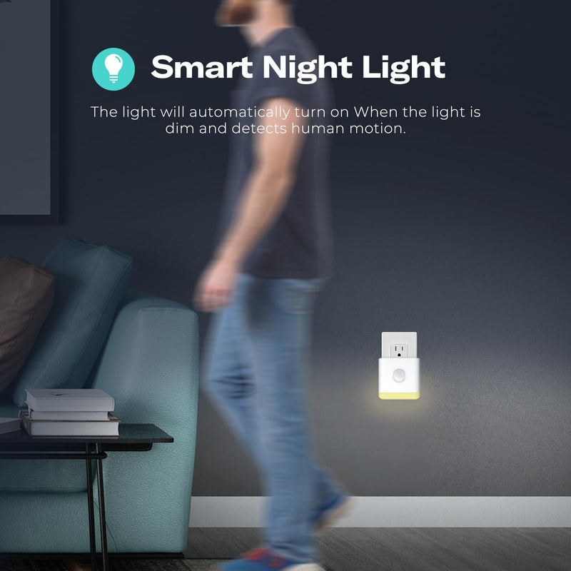 THIRDREALITY Multi-Function Night Light, Zigbee Repeater, 3-in-1 Combines a Motion Sensor, a Illumination Sensor and RGB Color Night Light, 1-100% Adjustable Brightness, Zigbee hub Required 1 Pack