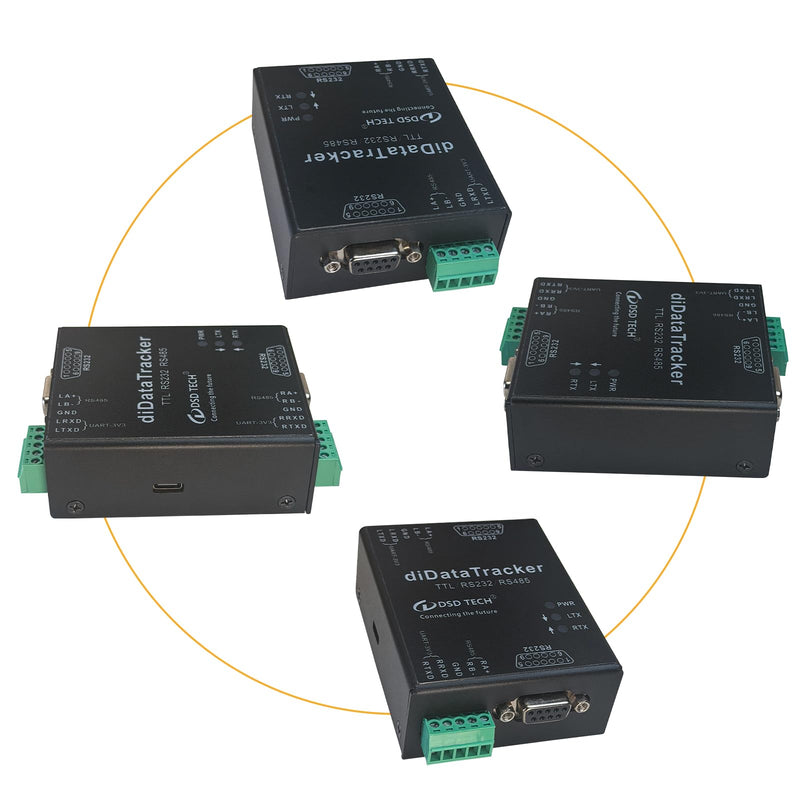 DSD TECH diDatatracker Isolated Protocol Analyzer, Support RS232 RS485 TTL, Windows Mac Linux