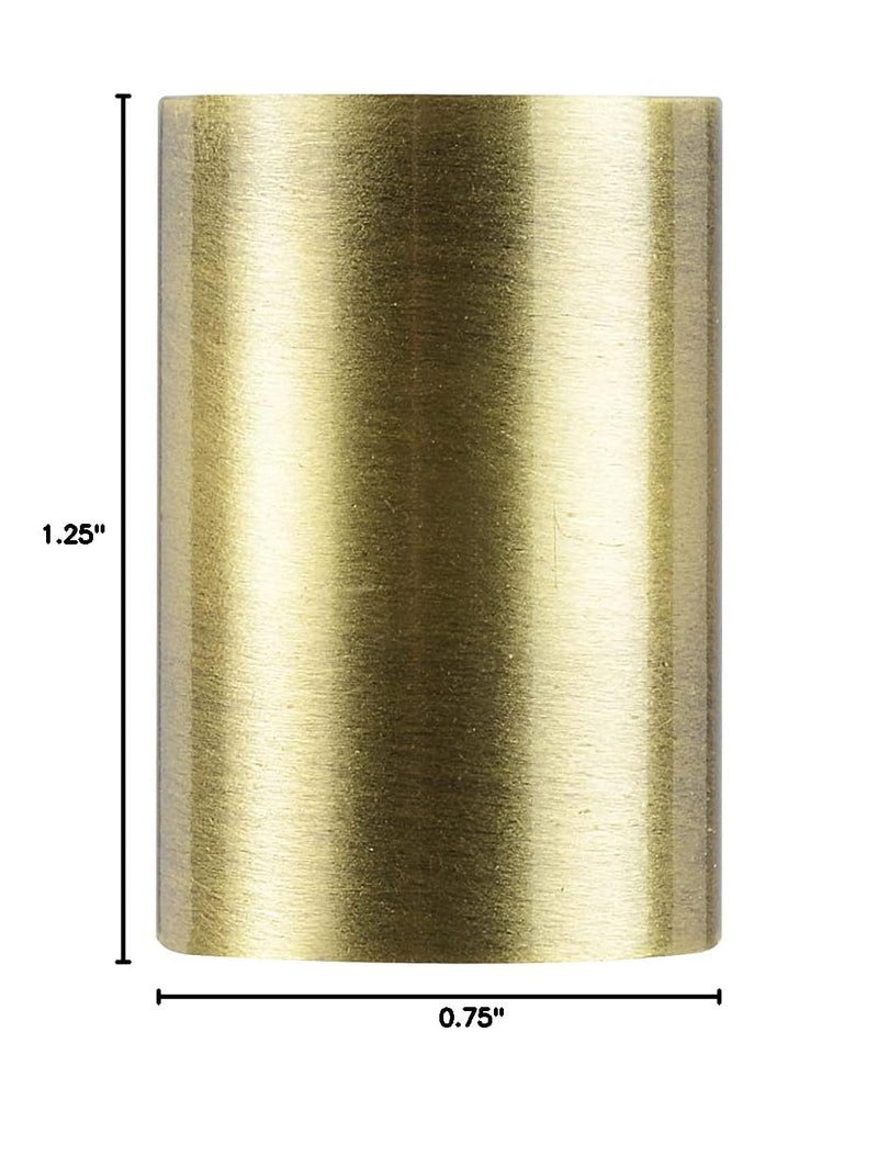 Aspen Creative 24019-42 Lamp Finial, 2 Pack, Antique Brass