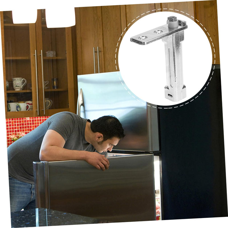 Automatic Door Closer Hinge for Refrigerator Freezer Doors Replacement Zinc Alloy Self Closing Door Hinges with Precise Positioning for