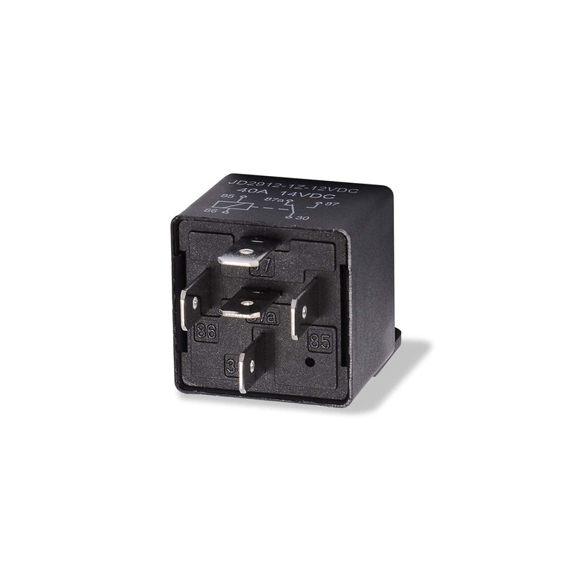 EHDIS 12V Motor Relay 5 Pin Coil 40amp Spdt Model No.: JD2912-1Z-12VDC 40A 14VDC, Contactor Relay Switch Power, Auto Switches & Starters, 5 Pack