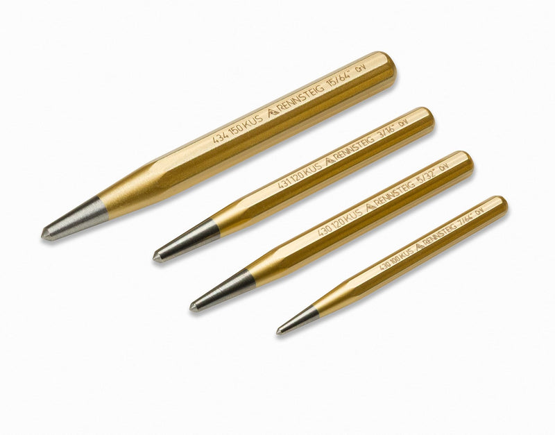 Rennsteig 9R 430 004 4 Pc Center Punch Set