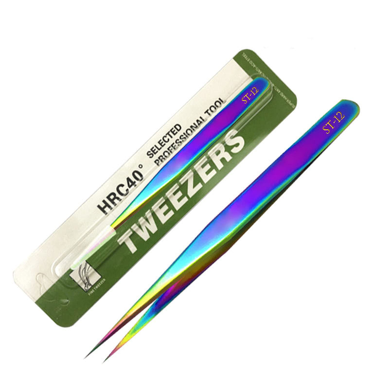 Tweezers Set, Diamond painting tools,Upgraded Anti-Static Stainless Steel Curved of Tweezers for Diamond painting, Electronics, Laboratory Work, Jewelry-Making, Craft, Soldering, etc.