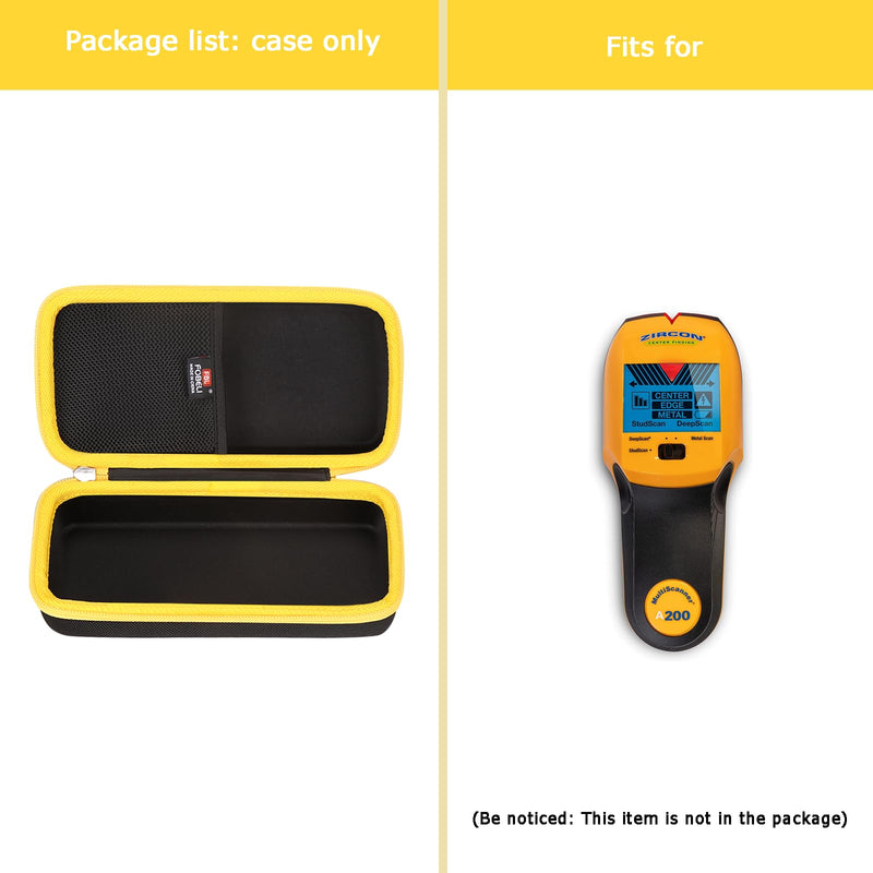 FBLFOBELI EVA Hard Case Compatible with Zircon Multiscanner A200, A250, A250c, StudSensor A100, A150 Stud Finder, Handheld Tool Dedicated Storage Organize Holder