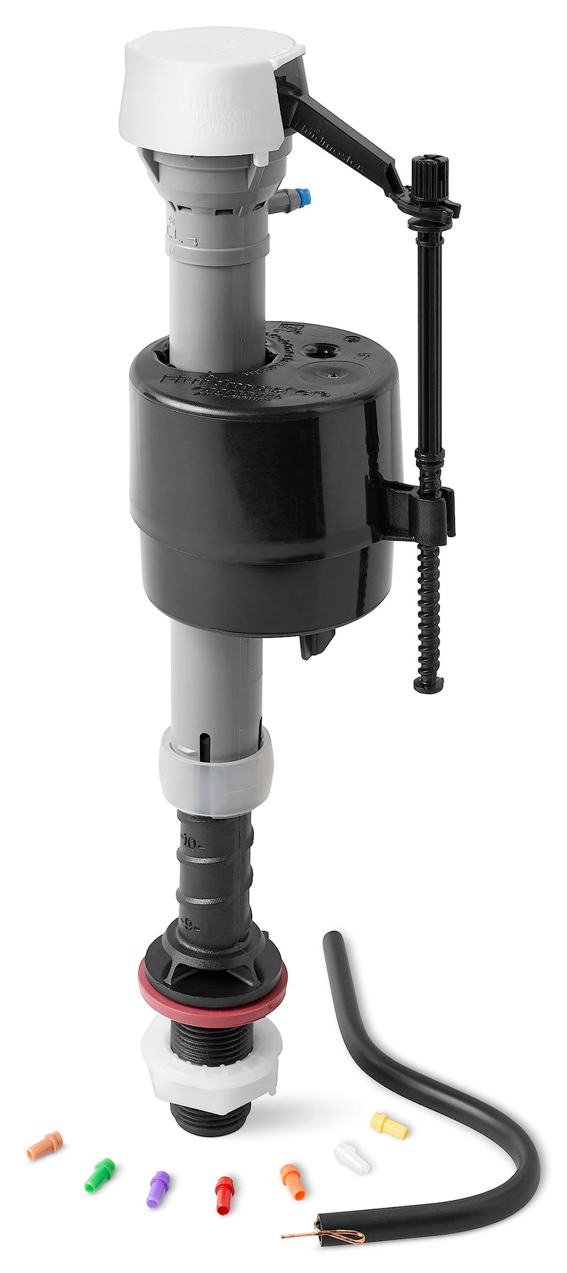 KOHLER Silent Fill Toilet Valve Kit, Genuine Part GP1138930, Adjustable with Multiple Fill-Rate Inserts