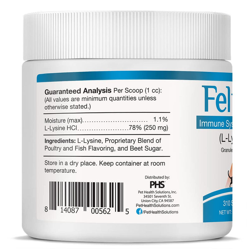 Felisyl Immune System Support Granules - Support Healthy Tissues, Respiratory and Vision for Cats - 3.5 oz - PawsPlanet Australia
